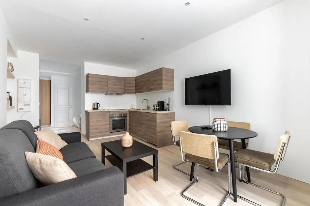 Saint Germain Notre-dame Cosy 1br-4p Apartman *